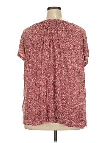 Chaps Short Sleeve Blouse (view 2)
