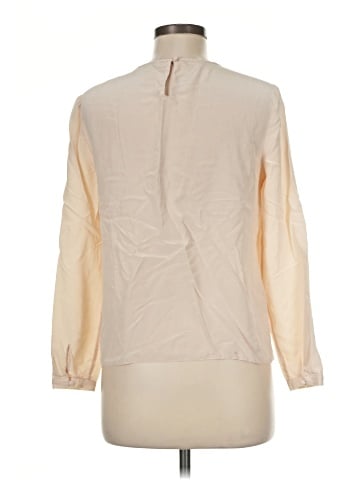 Worth New York Long Sleeve Silk Top (view 2)