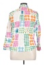 Talbots 100% Cotton Print White 3/4 Sleeve Button-Down Shirt Size XL Petite - photo 2