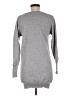 Aqua Solid Gray Pullover Sweater Size M - photo 2