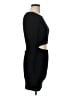 Wilfred Solid Black Cocktail Dress Size L - photo 4