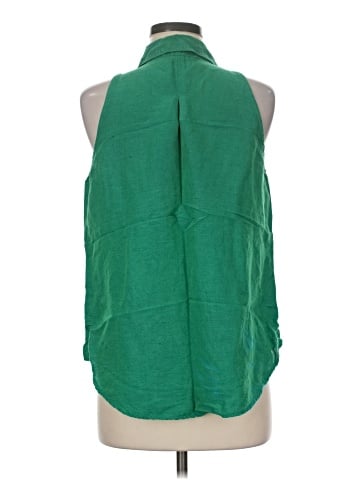 Boston Proper Sleeveless Button-Down Shirt (view 2)