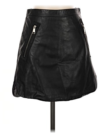 Topshop Faux Leather Skirt (view 1)