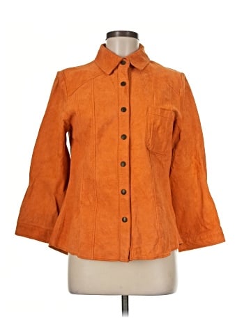 Coldwater Creek Leather Jacket (view 1)