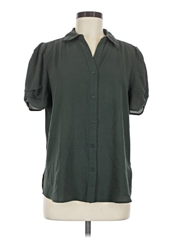 Adrianna Papell Short Sleeve Blouse (view 1)