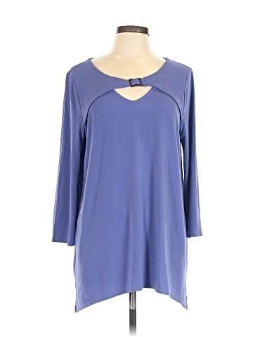 New Directions 3/4 Sleeve Top (view 1)