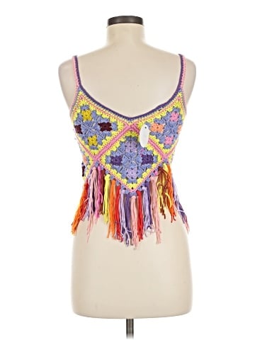En Creme Sleeveless Blouse (view 2)