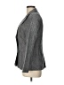 Rafaella 100% Linen Chevron-herringbone Gray Blazer Size 12 - photo 5