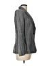 Rafaella 100% Linen Chevron-herringbone Gray Blazer Size 12 - photo 4