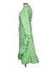 Never Fully Dressed Checkered-gingham Green Casual Dress Size 10 Petite - photo 5