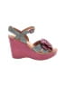 Kork-Ease Floral Pink Wedges Size 8 - photo 1