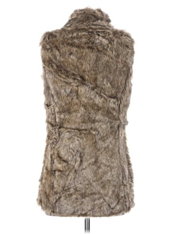 Bershka Faux Fur Vest (view 2)
