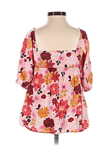 Billabong 3/4 Sleeve Blouse (view 2)