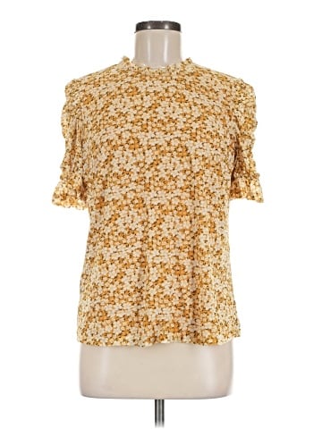 Sara Michelle Short Sleeve Blouse (view 1)