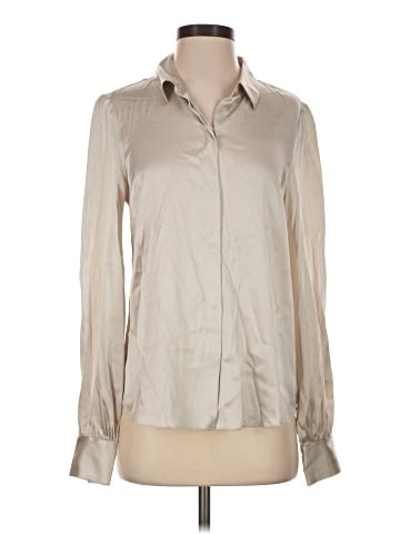 Generation Love Long Sleeve Silk Top (view 1)