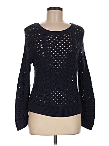Knitted & Knotted Pullover Sweater (view 1)