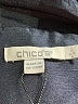 Chico's 100% Polyester Black Coat Size L - photo 6