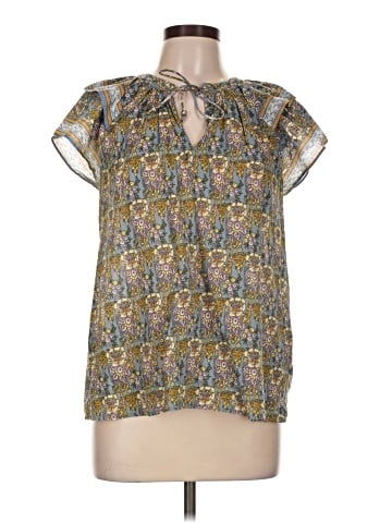 Jennifer & Grace Short Sleeve Blouse (view 1)