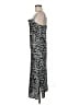 Express 100% Polyester Animal Print Silver Cocktail Dress Size M - photo 5