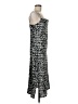 Express 100% Polyester Animal Print Silver Cocktail Dress Size M - photo 4