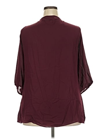 City Chic 3/4 Sleeve Blouse (view 2)