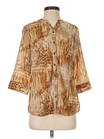 D&Co. 3/4 Sleeve Blouse (view 1)