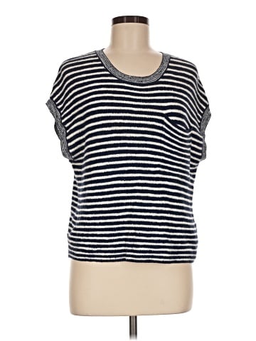Madewell Ribbed Pocket Sweater Tee in Stripe (view 1)