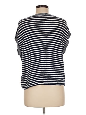 Madewell Ribbed Pocket Sweater Tee in Stripe (view 2)