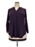 Cato Purple 3/4 Sleeve Blouse Size 18 - photo 1