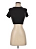 SKIMS Black Short Sleeve Turtleneck Size S - photo 1