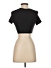 SKIMS Black Short Sleeve Turtleneck Size S - photo 2
