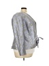 Cachet Floral Gray Blazer Size 24 - photo 4
