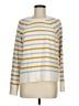 Ann Taylor LOFT Stripes Yellow Pullover Sweater Size M - photo 1
