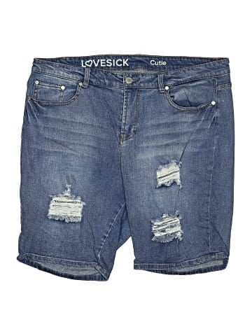 Lovesick Denim Shorts (view 1)
