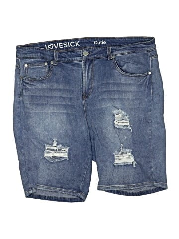 Lovesick Denim Shorts (view 1)