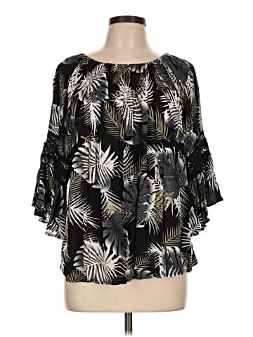 Studio West 3/4 Sleeve Blouse (view 1)