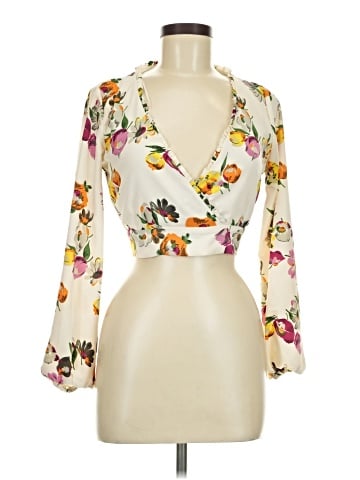 Zara TRF 3/4 Sleeve Blouse (view 1)