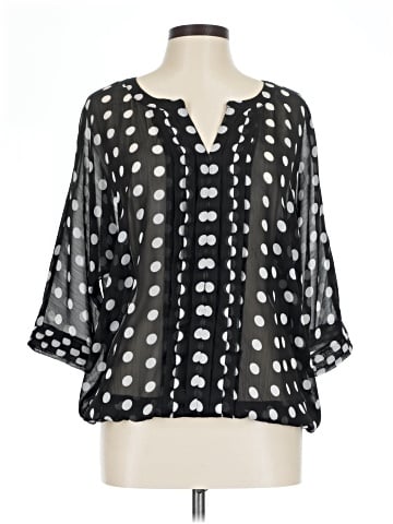 Fever 3/4 Sleeve Blouse (view 1)