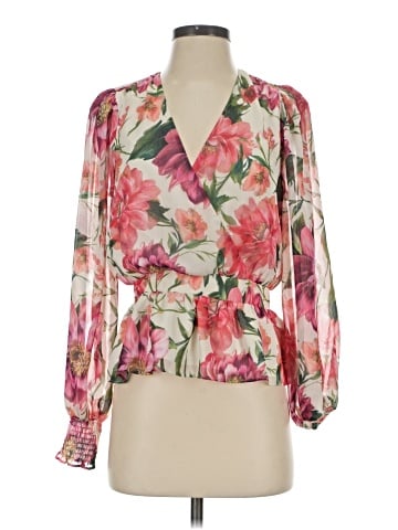 Express 3/4 Sleeve Blouse (view 1)