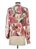 Express 100% Polyester Pink 3/4 Sleeve Blouse Size S - photo 2