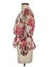 Express 100% Polyester Pink 3/4 Sleeve Blouse Size S - photo 5