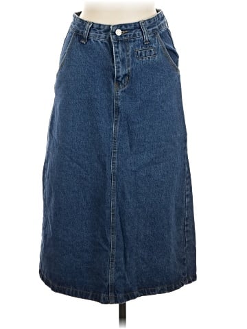 Unbranded Denim Skirt (view 1)