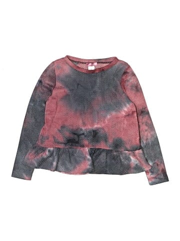 Aqua Long Sleeve Top (view 1)