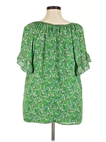 Max Studio Short Sleeve Blouse (view 2)