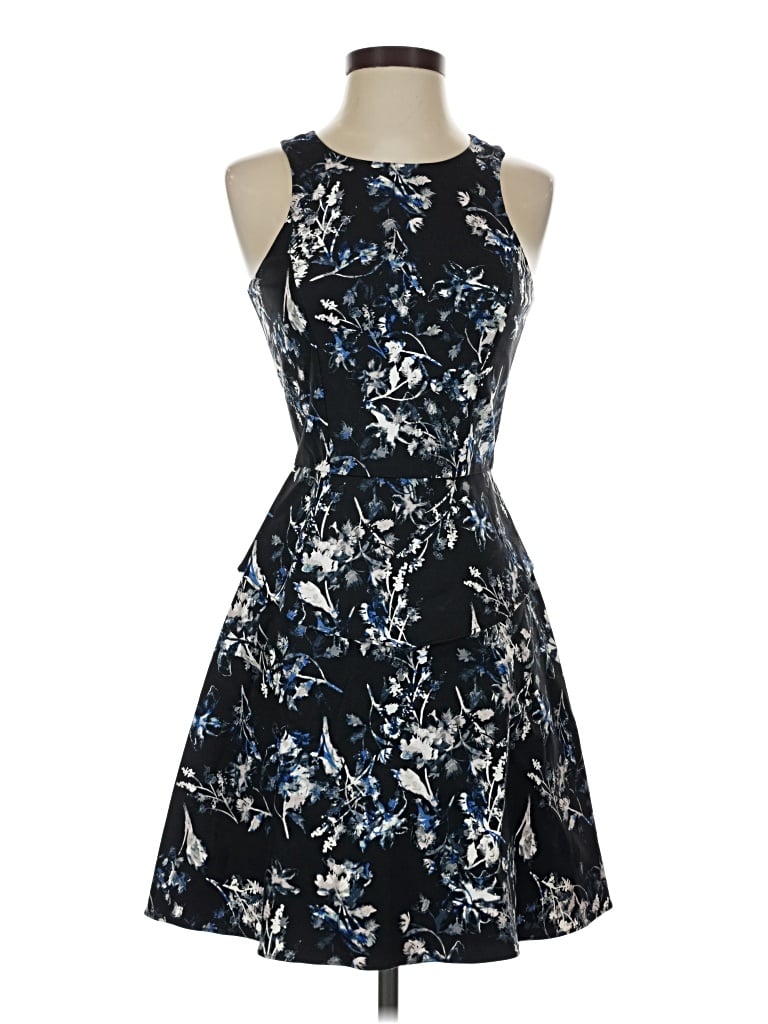 Pre-owned Parker Cocktail Dress In Blue