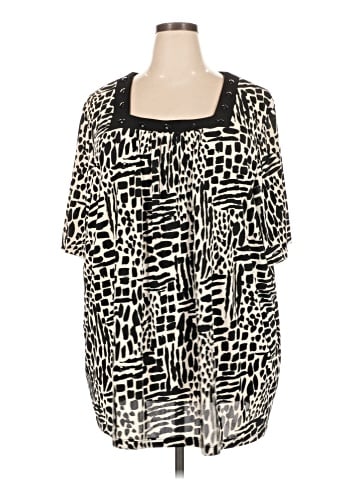 Maggie Barnes Short Sleeve Blouse (view 1)