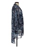 Mudd 100% Polyester Blue Kimono Size S - photo 4