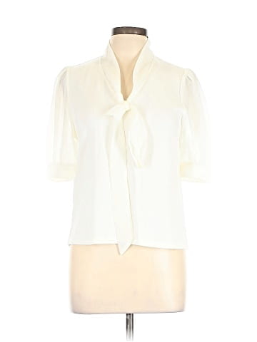 Cable & Gauge Short Sleeve Blouse (view 1)