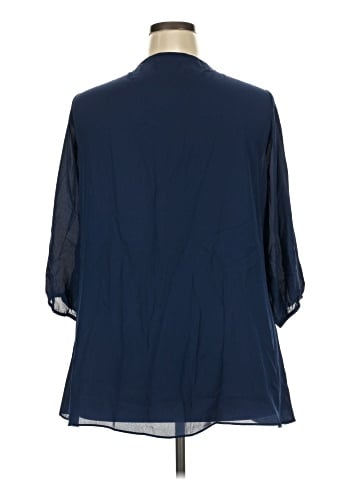 City Chic 3/4 Sleeve Blouse (view 2)