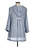 Sigrid Olsen Blue Raincoat Size M - photo 2